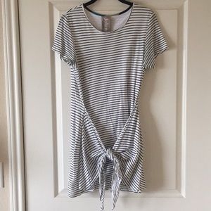 Dolan striped tie dress